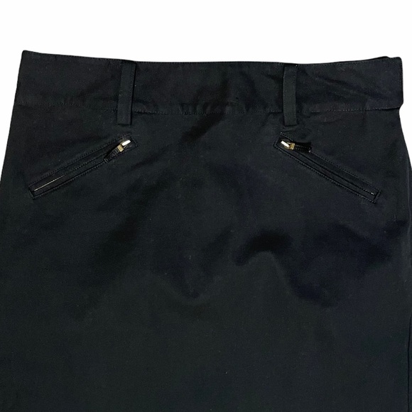 Lauren Ralph Lauren Black Skirt with back Pleats - Picture 2 of 7